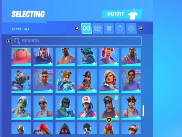 Configuring Fortnite Palyer