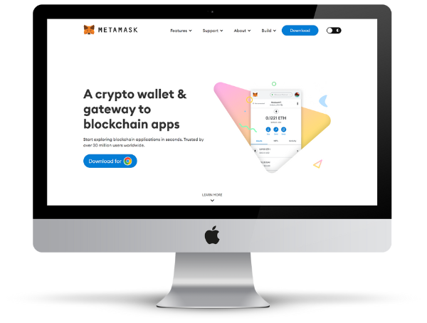 MetaMask Wallet einrichten