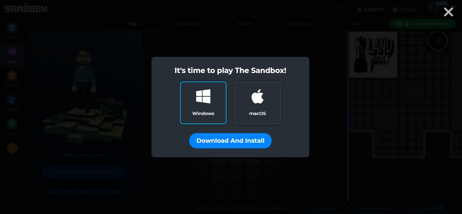 Download Sandbox Alpha