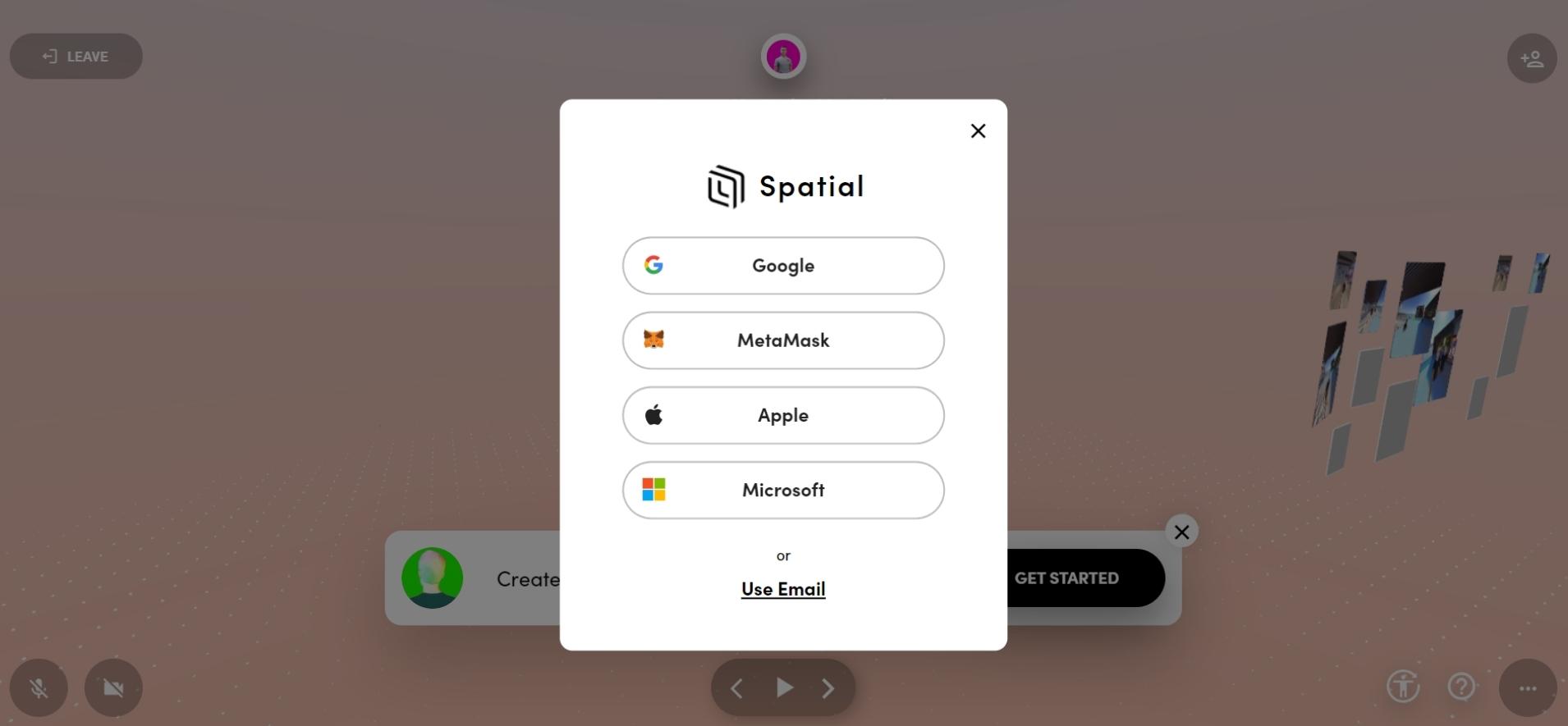 Create a Spatial Account